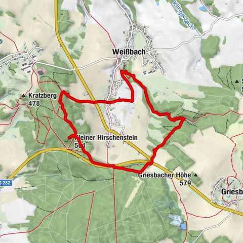 Weißbach-Engländerstolln-Kleiner Hirschenstein-Hermannsgrab- Weißbach Langenweißbach, Deutschland Langenweißbach, Deutschland