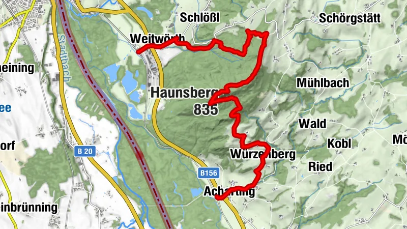 Weitwörth - Haunsberg Panorama - Acharting