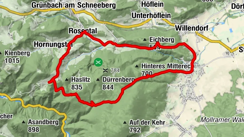Dürrnberg-Strecke