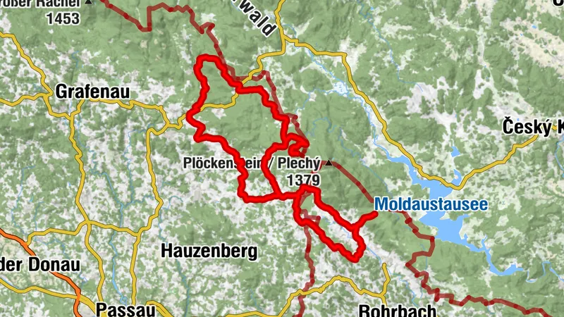 Road bike tour Dreisesselberg | INNs HOLZ