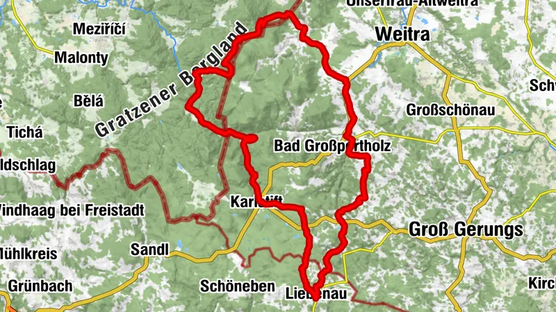 Graveltour Grenzgraveler | Hotel Rockenschaub