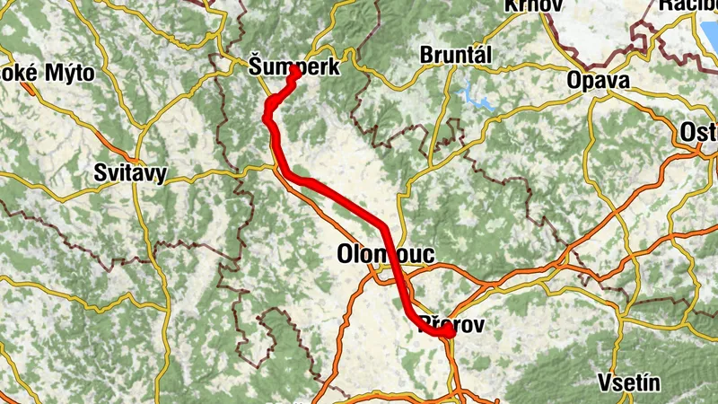 Šumperk, okres Šumperk/Czechia