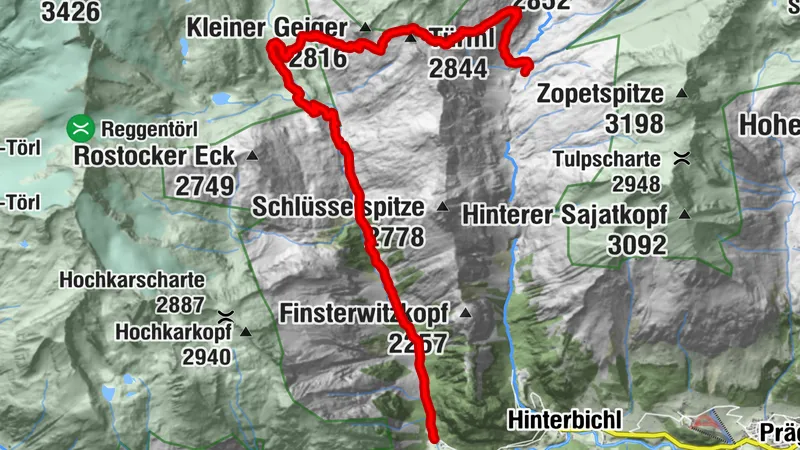 Eagle Walk Stage O1: Ströden - Johannis Hütte