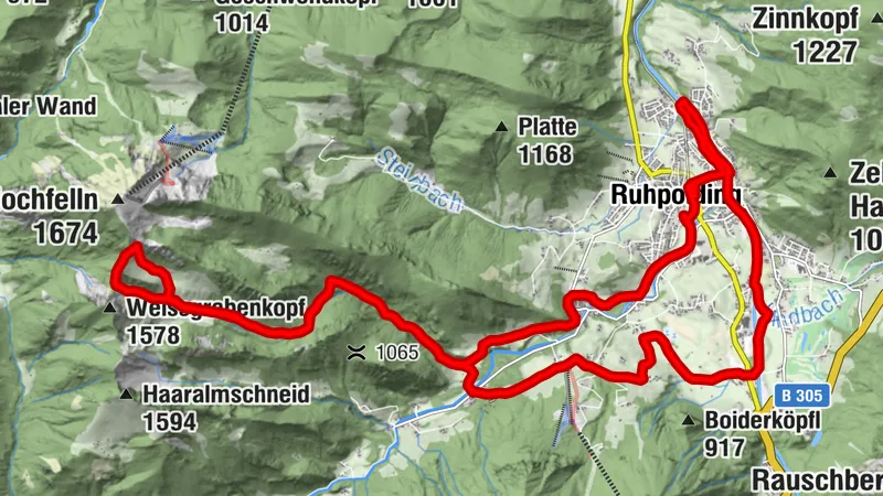 Bike and Hike um den Thoraukopf