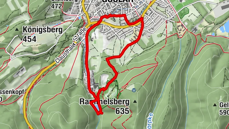 Von der Altstadt Goslar zum Besucherbergwerk Rammelsberg
