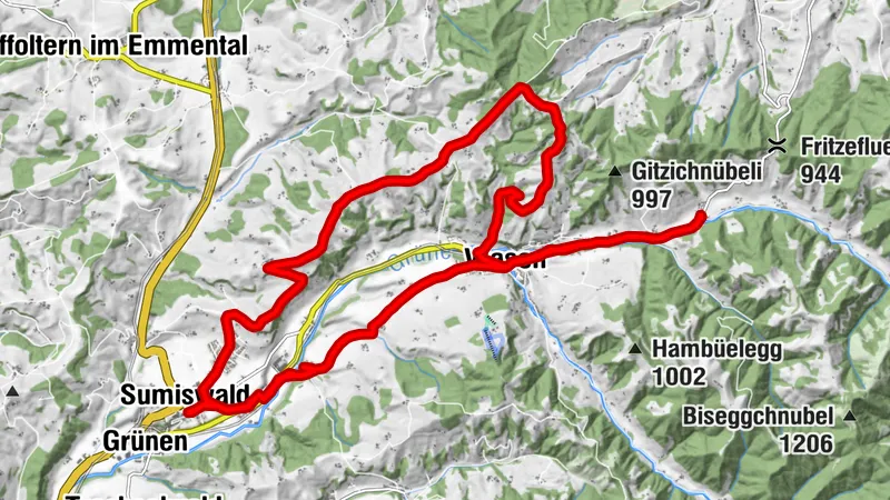 E-Bike Themenweg «Gotthelf's Schwarze Spinne»