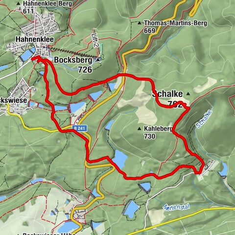 Rundwanderweg auf Schalke