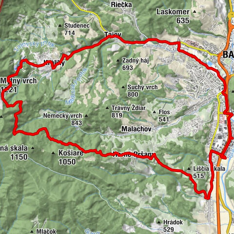 B. Bystrica - H. Pršany - Králiky