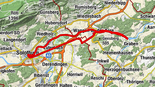 1. Teil Solothurn - Olten