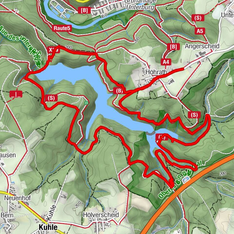 Rund um die Solinger Talsperre