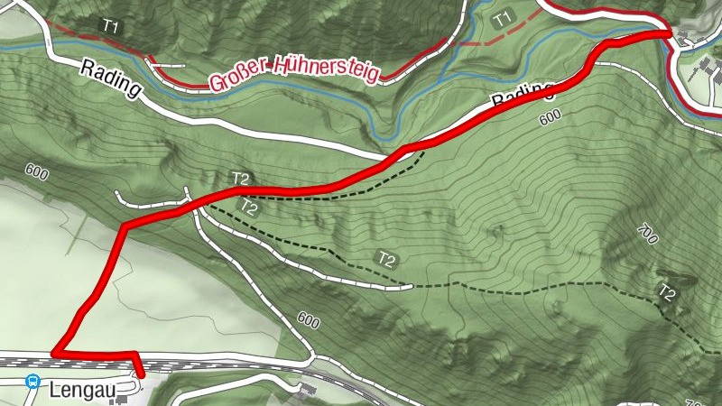 Schröckstein - KLeine Hühnersteige - Bahnhof Pießling/Vorderstoder