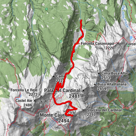 Cima Cauriol: a symbol of the First World War