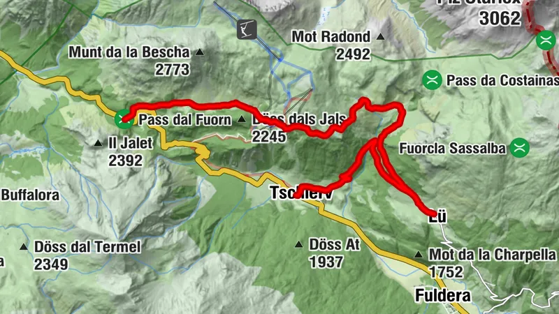 Süsom Givè – Alp Champatsch – Lü - Tschierv