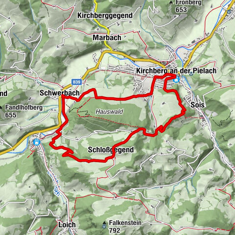Kirchberg an der Pielach - Tut Gut Weg Route 2