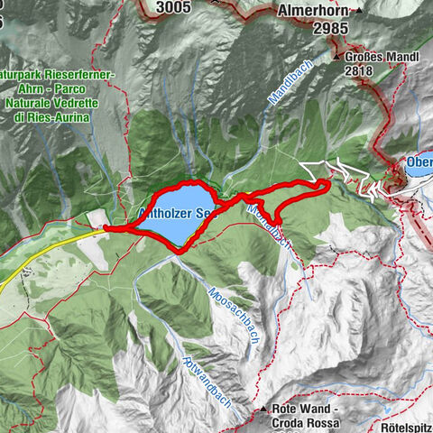 Antholzer See - Steinzger Alm
