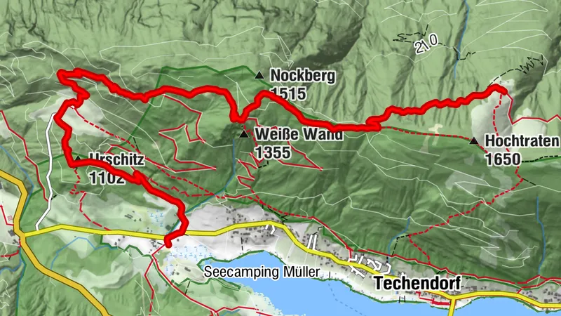 Erlebnis farm Tschabitscher to Gajacher Alm