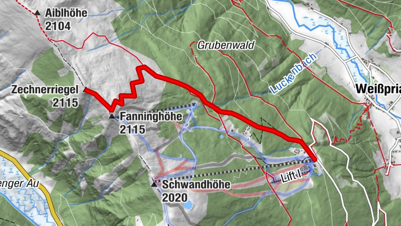 Fanningberghöhe/ Zechnerriegel - Lungau