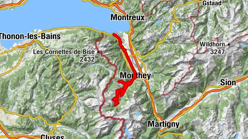 Wallis Bike Tour: Champéry - Le Bouveret (Stage 9)