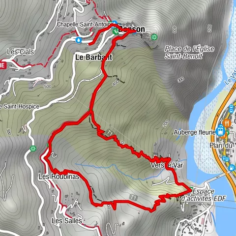 Mountain bike FFC circuit no. 5: Le Gabre