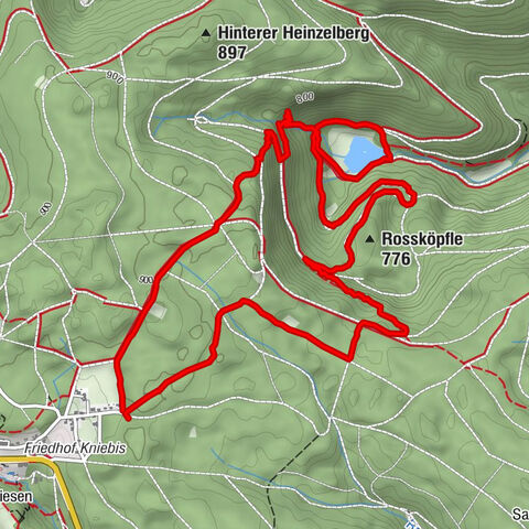 Kniebis-Sankenbachwasserfälle-Sankenbachsee