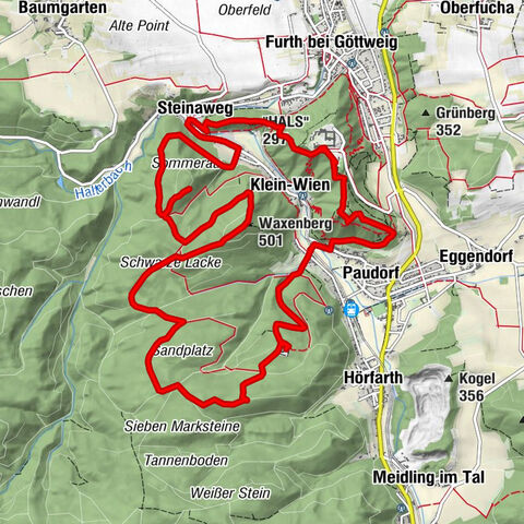 PAUDORF Göttweig Waxenberg Mammutbäume 20201018