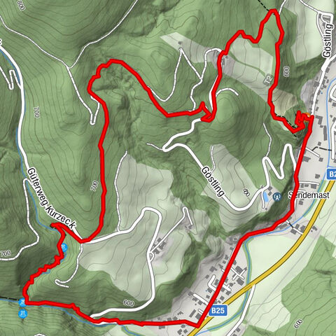 Göstling a.d. Ybbs.  Kogler Wasserfälle Rundweg