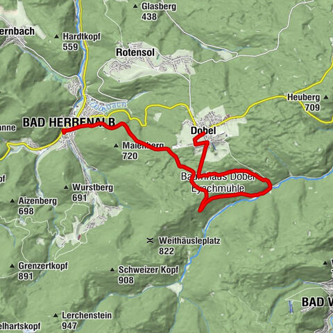 Idyllic silence - hike into Eyachtal