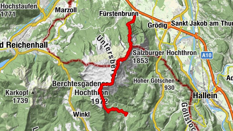Untersberg Überquerung