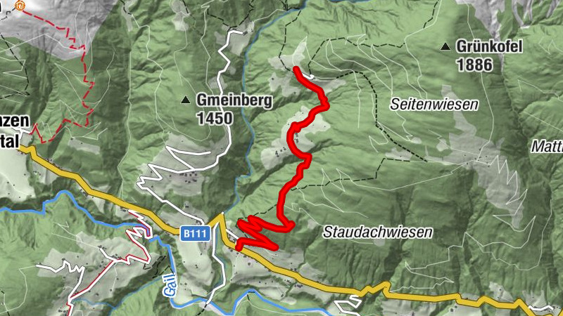 Rad/E-Bike Tour Liesing - Pallas - Assing