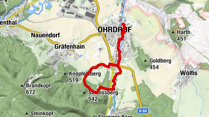Nature trail - "Gertrud Zetzmann" - Ohrdruf - Thuringian Forest