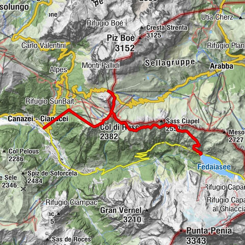 Stage 1 Dolomiti Trek King Short Experience - Viel dal Pan