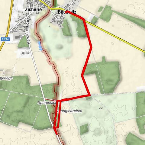 Hike from Border Museum Böckwitz to the Border Trail and Lichtensteinkreuz