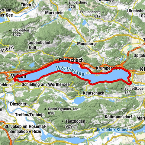 Lake Wörthersee Circular Route