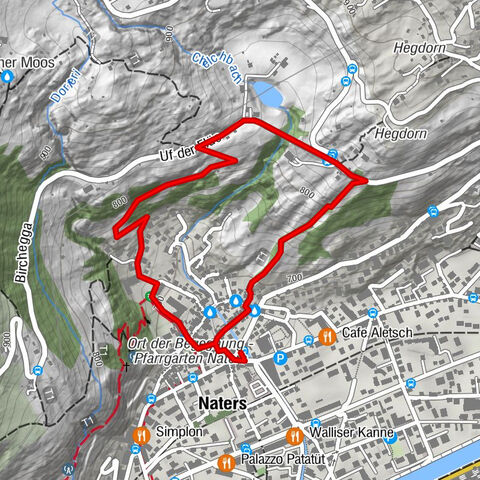 Circular route Klosi-Bellavista-Stahlgasse