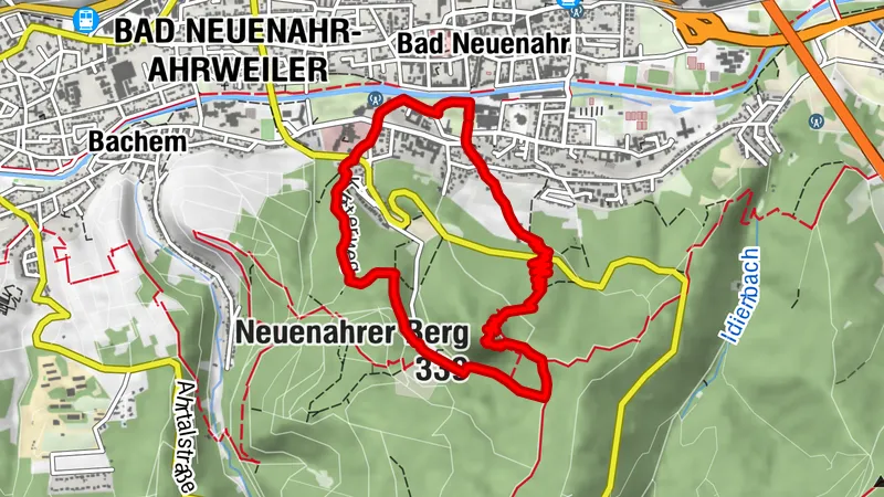 Circular route Bad Neuenahr No. 6 - Around the Neuenahrer Berg