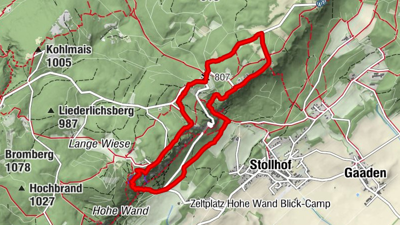 Kleine Rundtour Hohe Wand